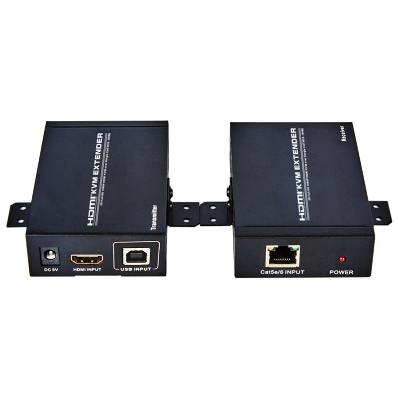 HDMI KVM Extender 60 ม. บน cat5e \/ 6 เดียวรองรับ Full HD 1080P