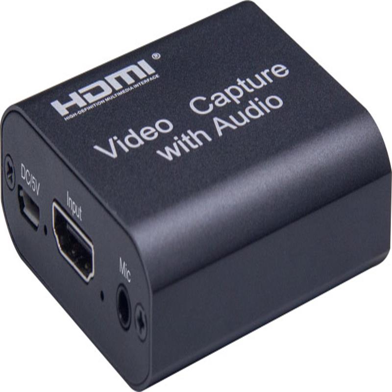 V1.4 HDMI Video Capture พร้อม HDMI Loopout, เสียง 3.5 มม